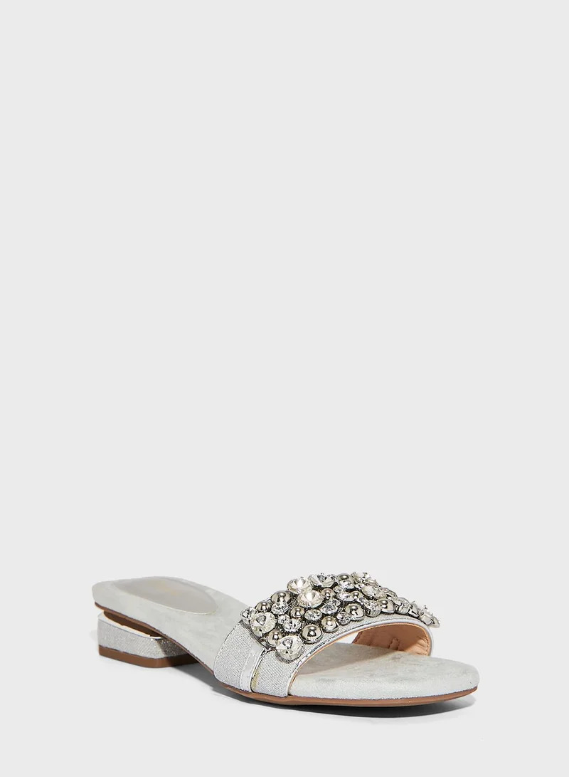 MENBUR One Strap Low Heel Sandals