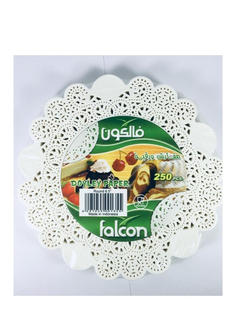 Falconpack Falcon Doyley Paper Round 6.5 (250-PCS) - Image 2