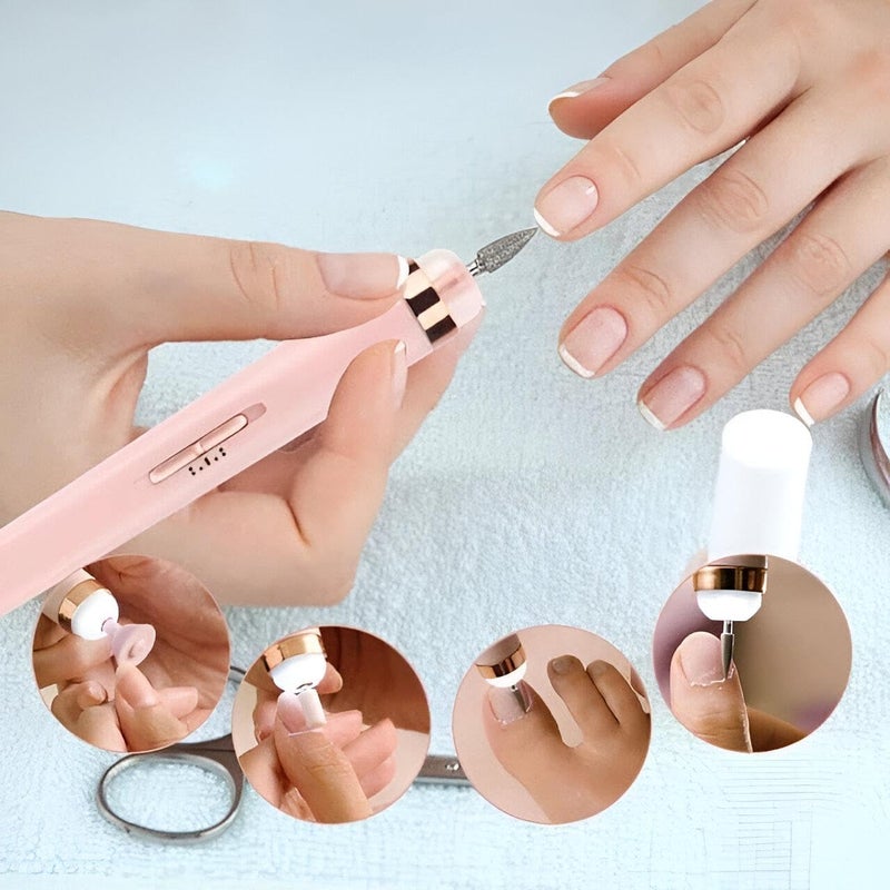 ALKAYAN Pedicure device-achieve salon quality nails at home with this easy-to-use Nai... - Image 3