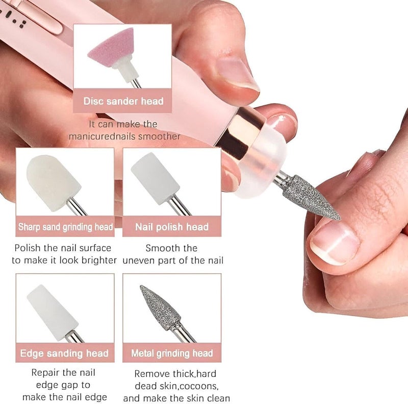 ALKAYAN Pedicure device-achieve salon quality nails at home with this easy-to-use Nai... - Image 4