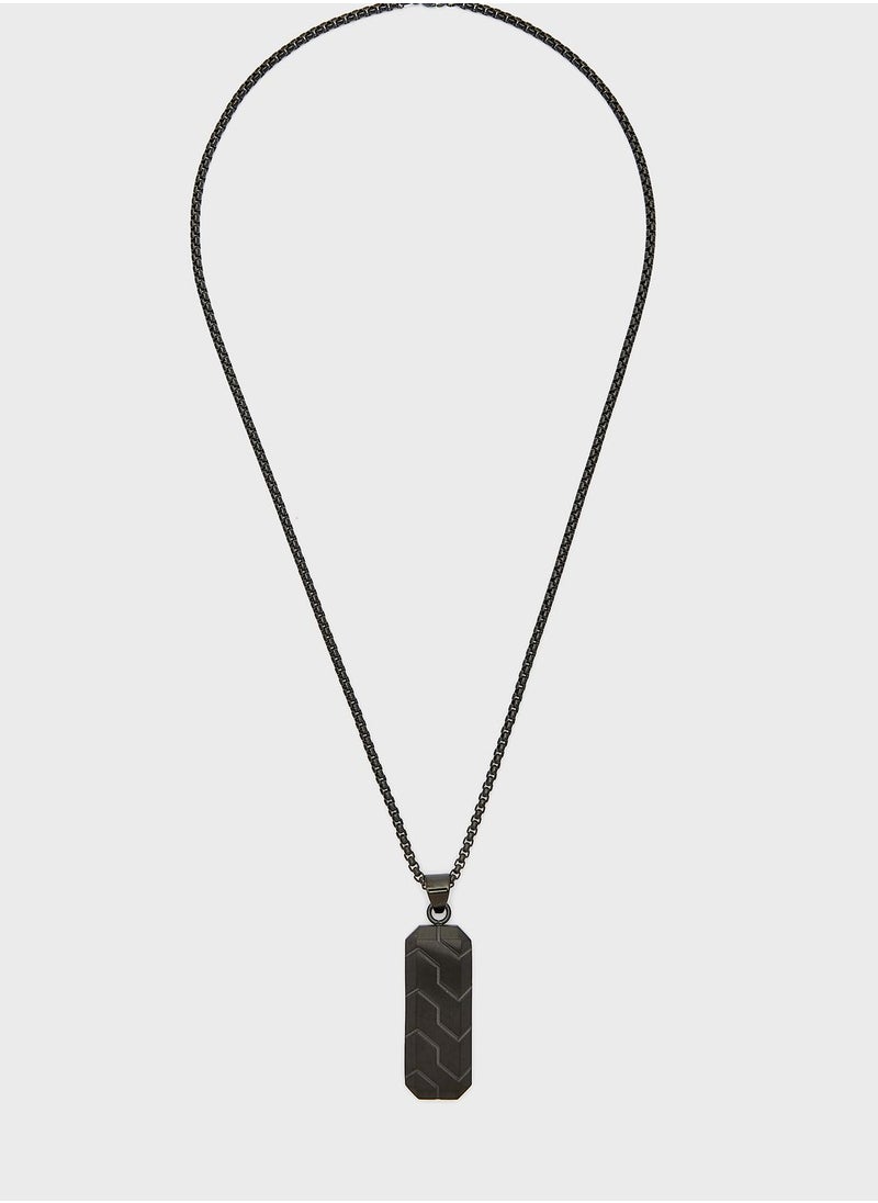Seventy Five - Stainless Steel Pendant Necklace - Image 1