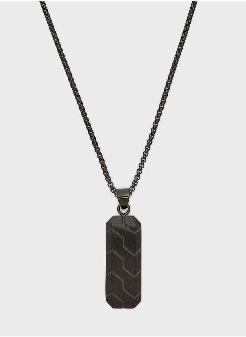 Seventy Five - Stainless Steel Pendant Necklace - Image 1