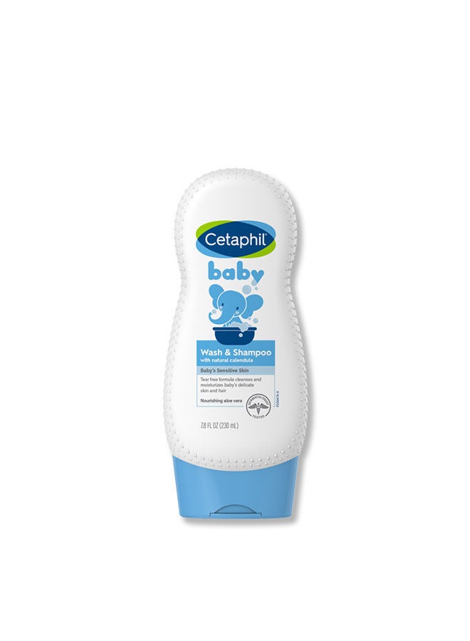 Cetaphil Baby Wash And Shampoo With Organic Calendula 