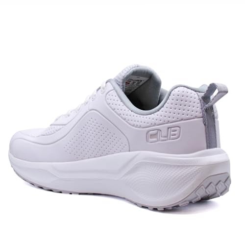 Columbus Sonatina Running Shoes|Walking Shoes| Training & Gym Shoe | Outdoors Shoe for Men White & L.Gray (08) - Image 5