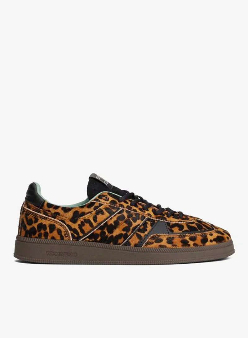 The Greenwich Edge Leopard Low Top Sneakers
