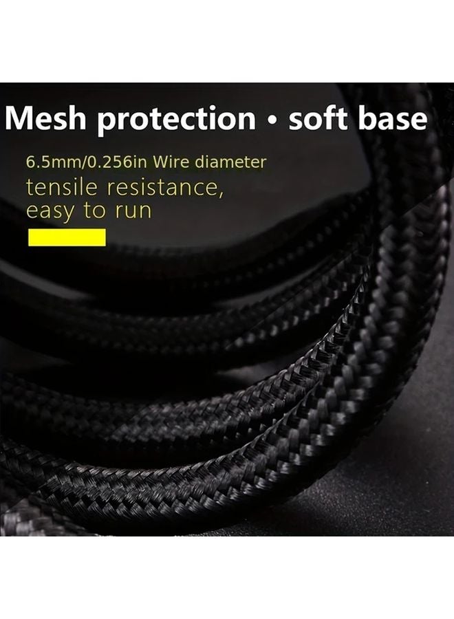 Black 59 06 Inch Hi Fi Audio Cable RCA to RCA with Gold Plated Connectors - Image 3