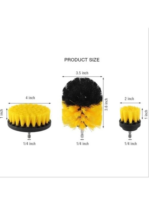 Nusrat Bilişim Drill Bit Mounted Cleaning Brush Set  - Image 3