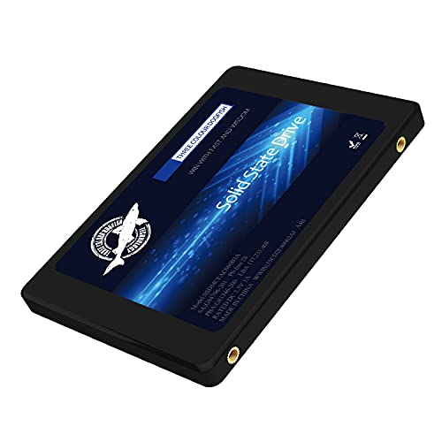 THREE COLOUR DOGFISH Dogfish 64GB 2.5" Internal SSD, 3D NAND Solid State Drive, SATA III 6Gb/s 2.5 inch 7mm (0.28”), Read up to 400MB/s - (2.5 64GB) - Image 1