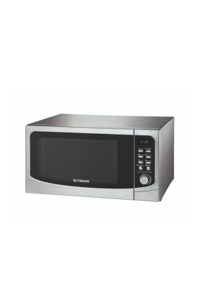 فريش - ميكروويف فريش بشواية، 42 لتر، فضي - FMW-42ECG-SG - Image 1
