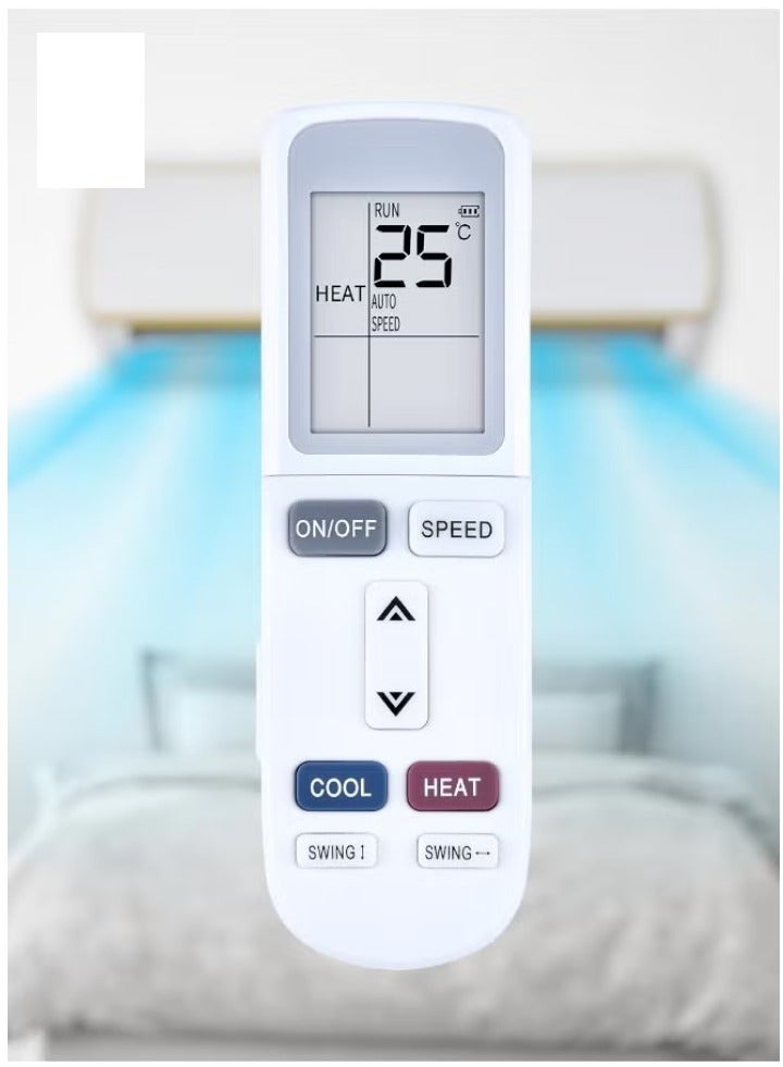 TIGER New Remote Control for AUX, Rinnai, Akai, Besat, Shownic, Frego Air Conditioners - Compatible with YKR-L/101E, YKR-L/102E, YKR-L/103E Models - Easy-to-Use, High-Performance Remote Control - Image 5