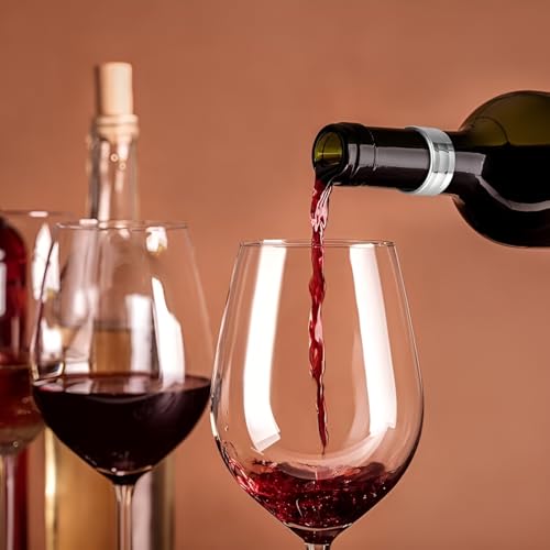 MeeTo Stainless Steel Wine Bottle Collars – Classy Drip Rings with Velvet Felt Linings Durable Drop Stoppers Elegant Wine Pouring Accessories for Home, Kitchen, Bar & Gifts [Pack of 2] - Image 2
