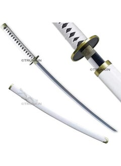 Trunkin Trunkin Adult Katana For Cosplay Life Size Replica Wooden Toy Anime Accessory Toy Collectible | Wooden Sword (Wado Ichimonji)  - Image 5