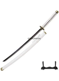 Trunkin Trunkin Adult Katana For Cosplay Life Size Replica Wooden Toy Anime Accessory Toy Collectible | Wooden Sword (Wado Ichimonji)  - Image 2