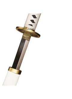 Trunkin Trunkin Adult Katana For Cosplay Life Size Replica Wooden Toy Anime Accessory Toy Collectible | Wooden Sword (Wado Ichimonji)  - Image 3