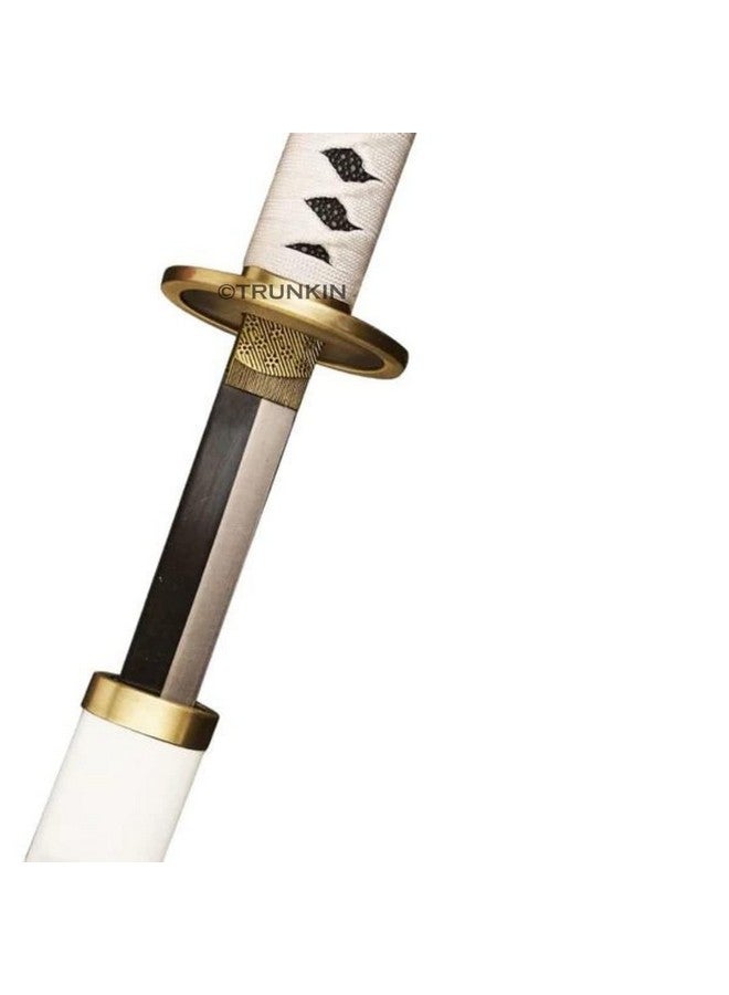 Trunkin Trunkin Adult Katana For Cosplay Life Size Replica Wooden Toy Anime Accessory Toy Collectible | Wooden Sword (Wado Ichimonji)  - Image 3