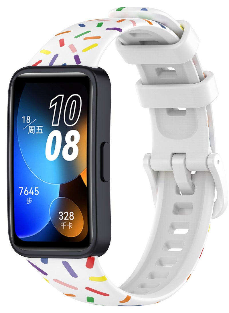 HW Silicone Watchband For Huawei Band 8 Huawei Band 9 Strap SmartWatch WristbandBracelet Wriststrap Sport Replacement  - Image 1