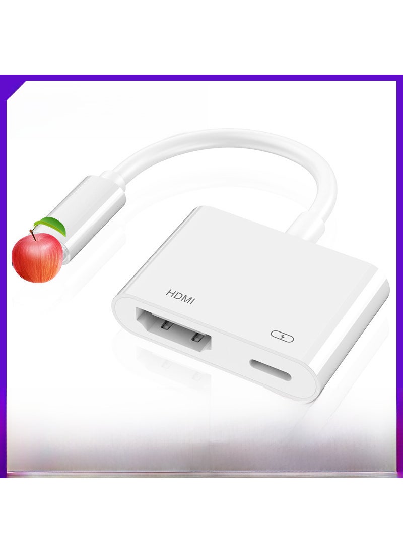 Generic - Lightning to HDMI HD Cable Adapter for iPhone and iPads No power supply - Image 1