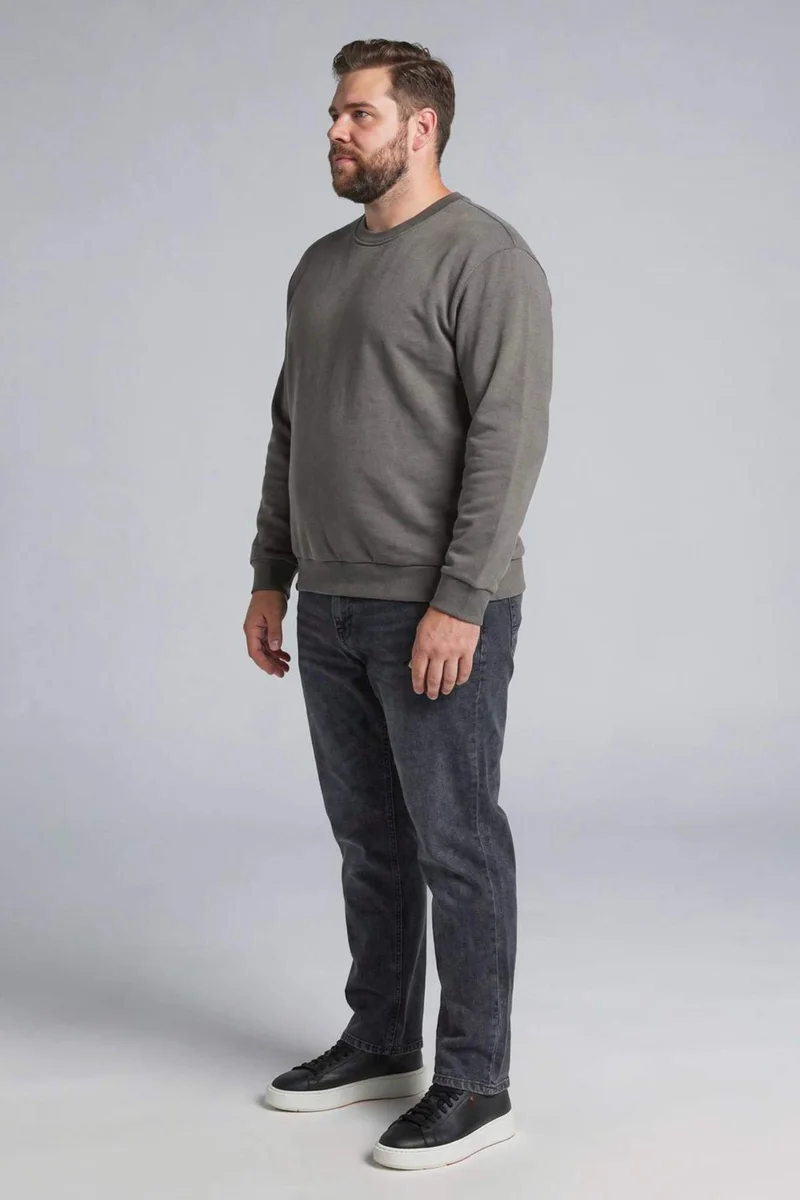 DeFacto Boxy Fit Long Sleeve Sweatshirt