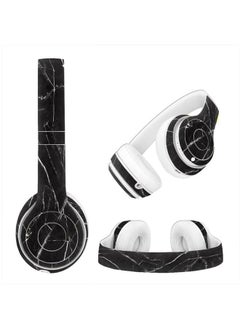 Suitable For Beats Studio3 Stickers Studio2 Earphone Stickers Sound Engineer Solid Color Black Matte Scratch-resistant-Color:TN- Studio2or3-0134