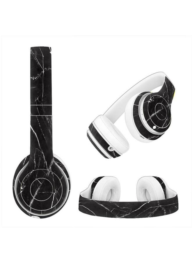 Generic - Suitable For Beats Studio3 Stickers Studio2 Earphone Stickers Sound Engineer Solid Color Black Matte Scratch-resistant-Color:TN- Studio2or3-0134 - Image 1