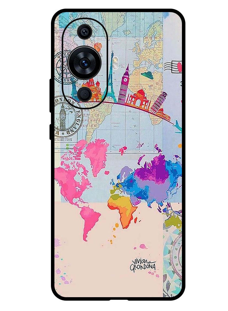 Theodor Protective Case Anti Scratch Shock Proof Bumper Cover For Huawei Nova 11 Pro Travel - Image 1