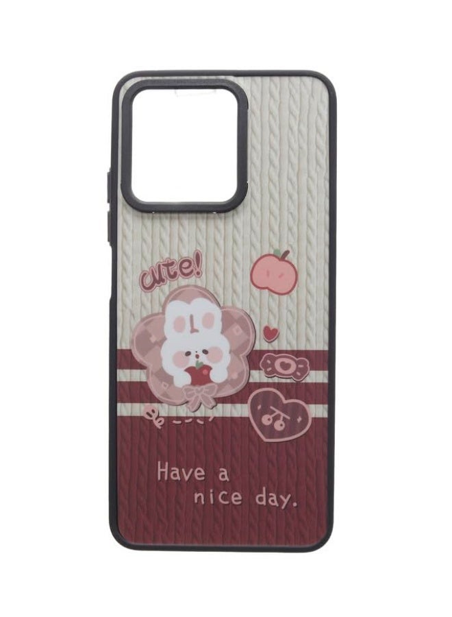 Plastic Back Cover, Realme C53, Multi Color - Image 1