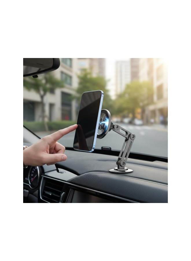 Green Tiger 720 Rotate Super Magnetic Car Mount Phone Mobile holder Stand Designed for Magsafe Compatible with iPhone 15/14/13/12 Series, support Samsung Android for Desktop Office Kitchen (Magsafe B) - Image 2