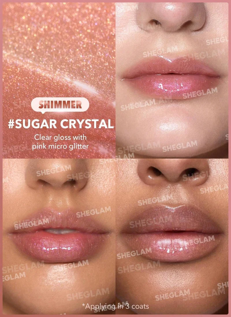 SHEGLAM SG SHEGLAM Pout-Perfect Shimmer Lip Plumper - Sugar Crystal