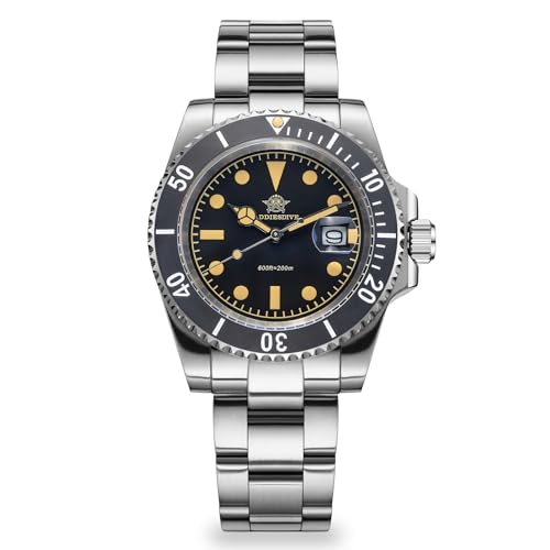 ADDIESDIVE Classic Quartz Watches for Men Stainless Steel Band Rotating Bezel 200M Diving Waterproof Wrist Watch Outdoor Watch - Image 1