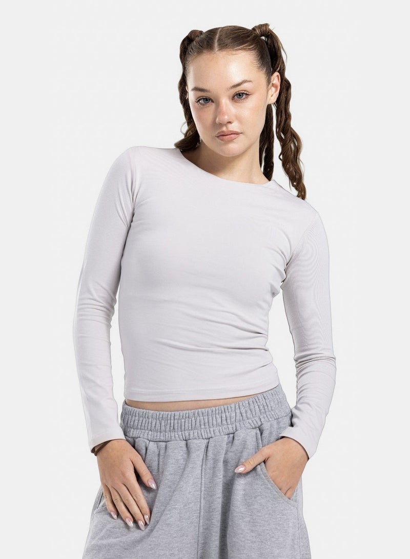 CTRL Initials Long Sleeves Top - Image 1