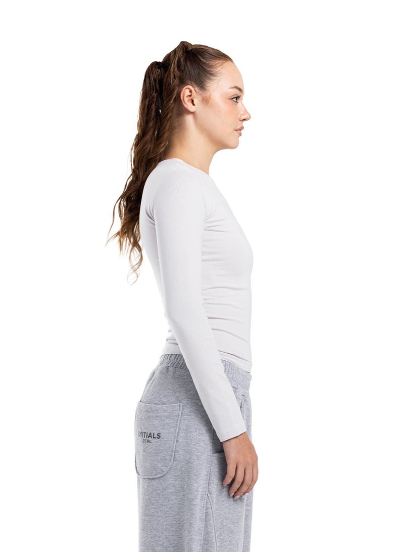 CTRL Initials Long Sleeves Top - Image 4