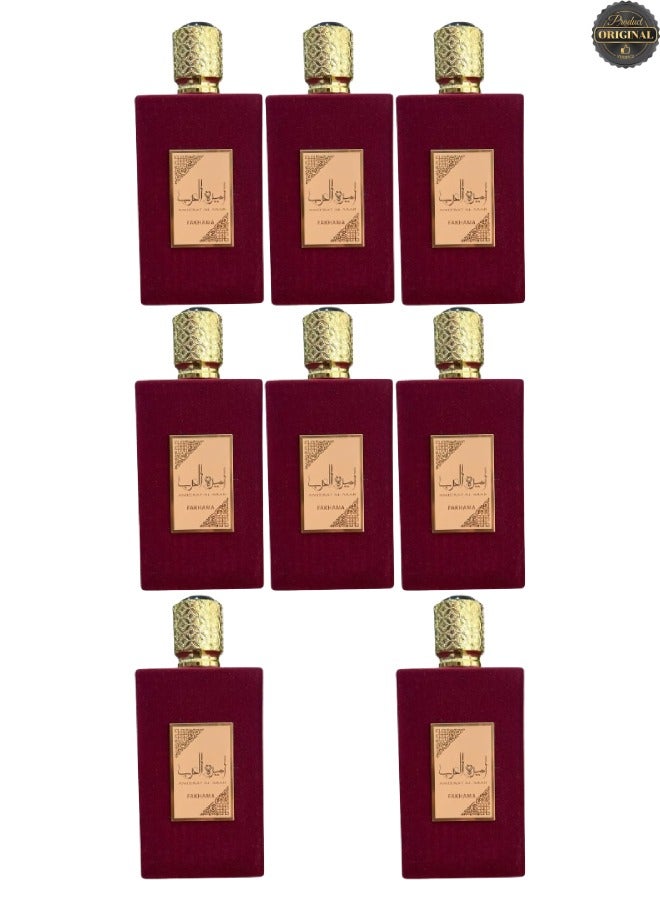 FAKHAMA 8 Pieces Ameerat Al Arab Perfume 100ML - Image 1