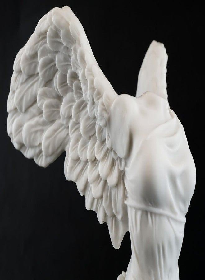 Top Collection 11-Inch Winged Victory of Samothrace Statue. Goddess Nike Sculpture from the Louvre. Premium Cold Cast Marble. Museum-Grade Masterpiece Replica. - Image 5