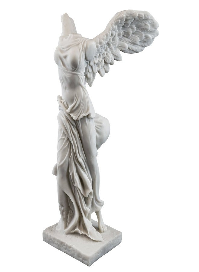Top Collection 11-Inch Winged Victory of Samothrace Statue. Goddess Nike Sculpture from the Louvre. Premium Cold Cast Marble. Museum-Grade Masterpiece Replica. - Image 1