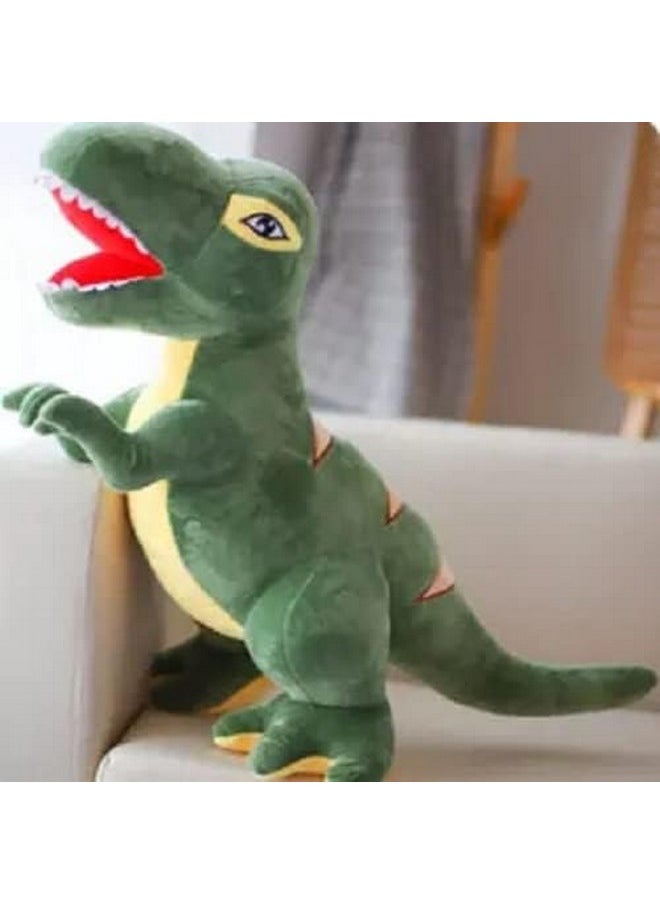 AVSHUB AVSHUB Dinosaur Plush/Soft/Cute Toy for Girls and Kids, Super-Soft, Safe Great Birthday Gift Soft Toy Cute Kids Animal Home Decor Toys (Green Size 40cm)  - Image 1