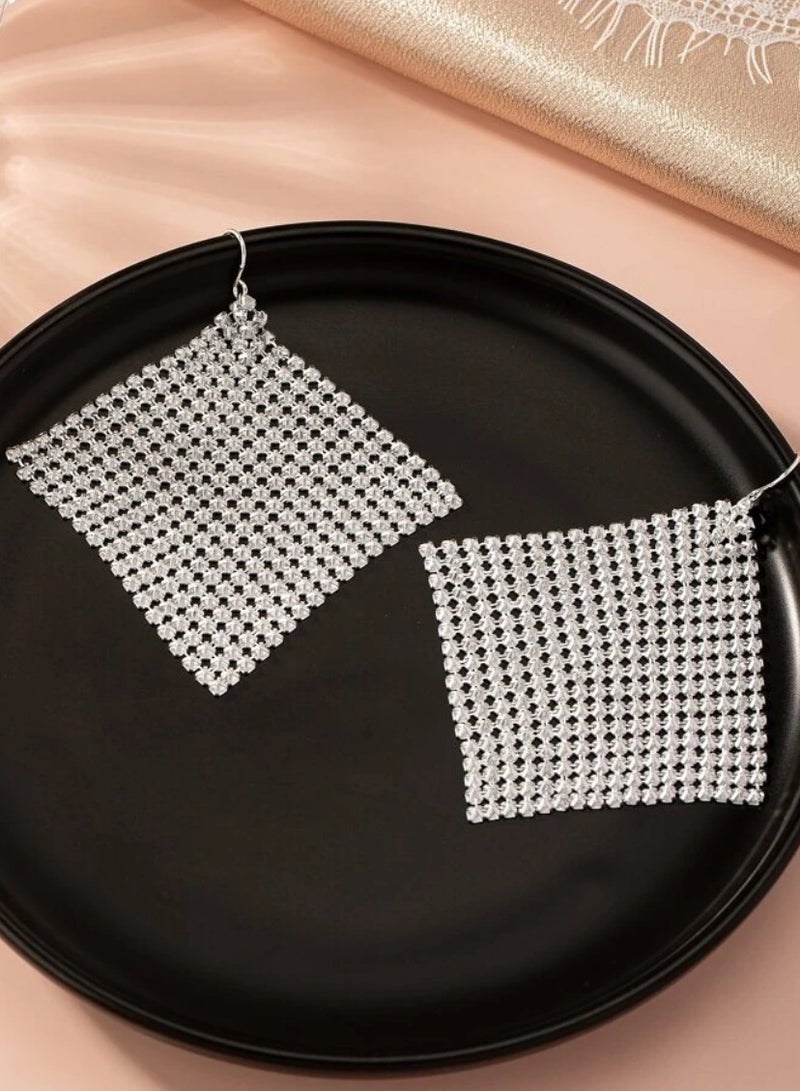 إيكوال حلق أذن نسائي طويل بتصميم انيق وعصري - Image 3