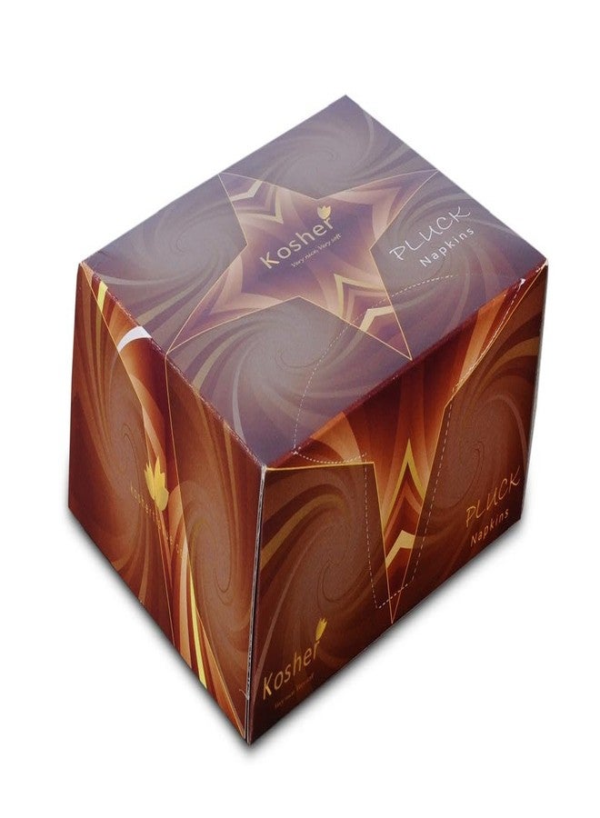 Kosher 2 Ply Tissue Paper Napkins, Pluck Napkins box, 50 Napkins each, Pack of 4 - Image 2