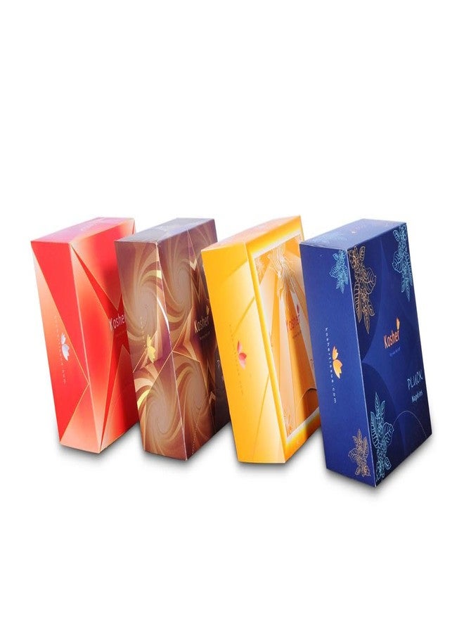 Kosher 2 Ply Tissue Paper Napkins, Pluck Napkins box, 50 Napkins each, Pack of 4 - Image 1