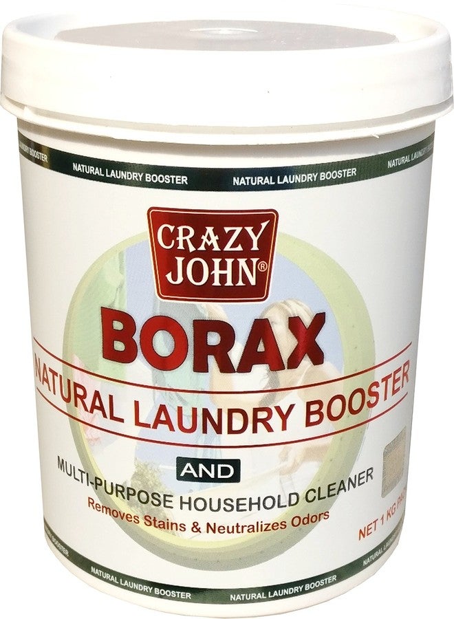 Crazy John's ® Borax Powder 1 kg Pack 100% Pure with Whitening and Cleaning Power,Kids Crystals & Slime as Well - Image 3