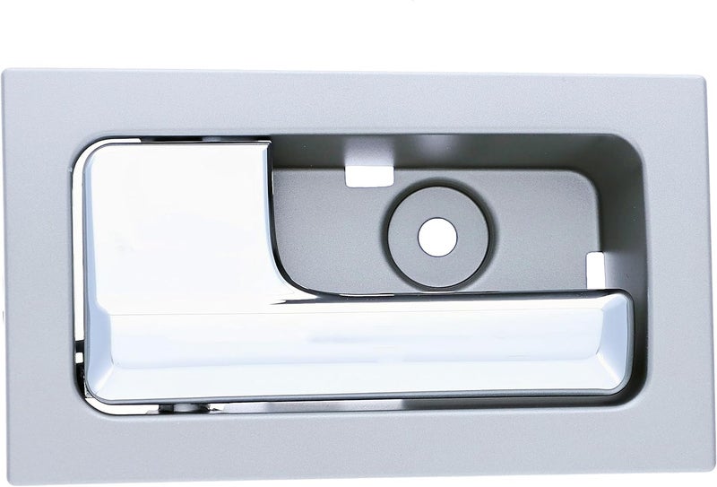Dorman 90826 Interior Door Handle for Select Ford Models, Chrome Lever/Gray Housing - Image 1