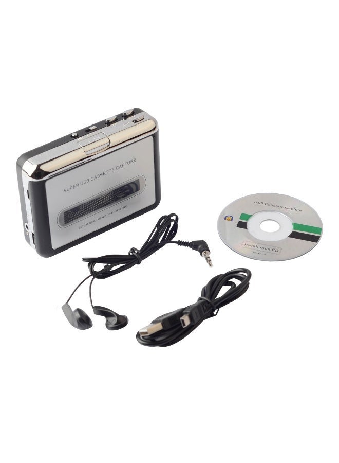 Ezcap USB Cassette Player Portable Tape Convert Player Tape to MP3/CD Format Capture MP3 Audio Music Via USB - Image 1