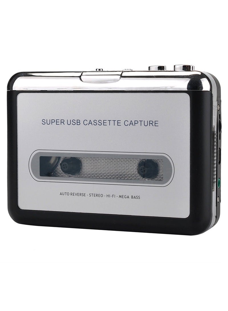 Ezcap USB Cassette Player Portable Tape Convert Player Tape to MP3/CD Format Capture MP3 Audio Music Via USB - Image 2