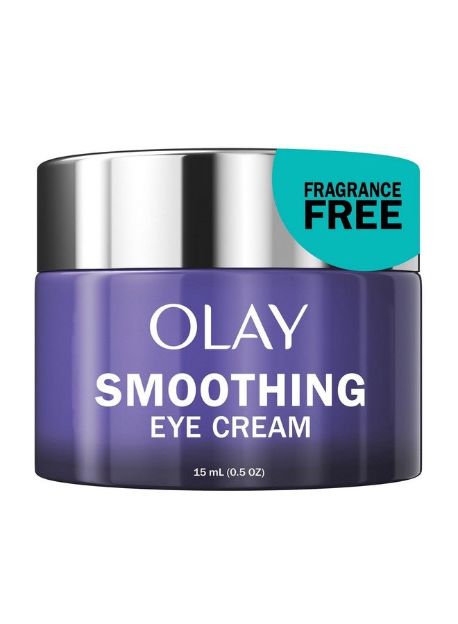 Olay Retinol 24 Night Smoothing Eye Cream, Fragrance-Free, 0.5 Fl Oz - Image 1