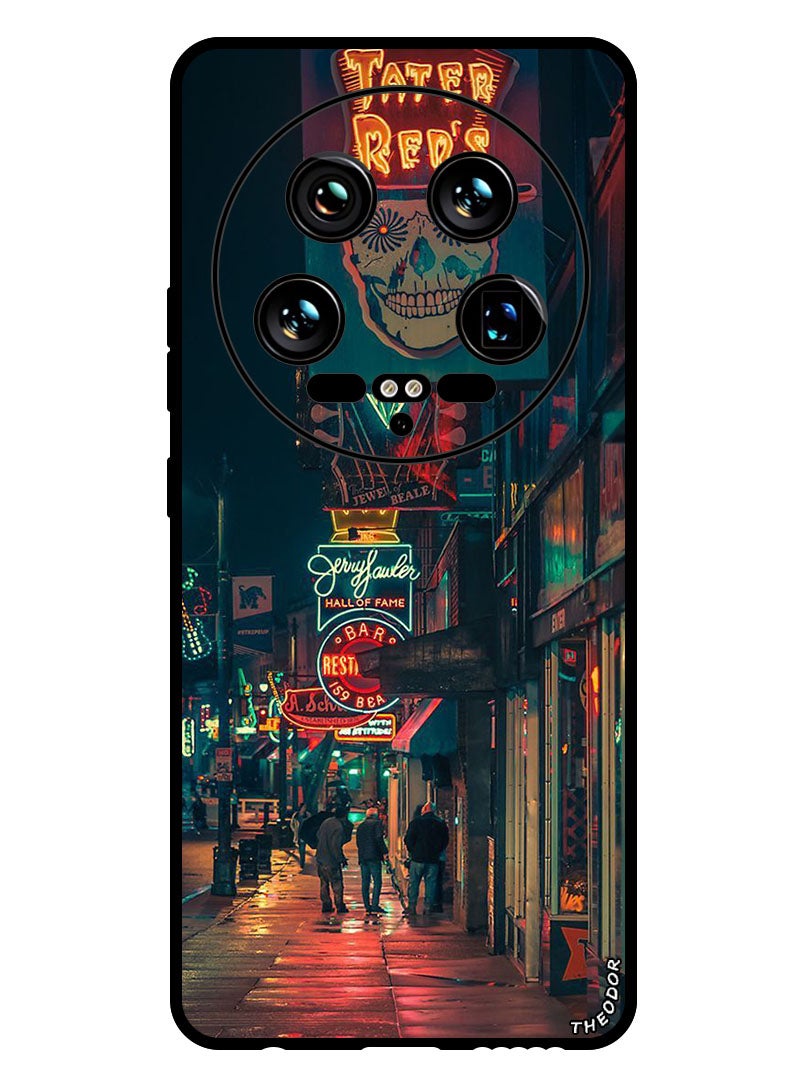 Theodor Protective Case Anti Scratch Shock Proof Bumper Cover For Xiaomi 14 Ultra Night Market - Image 1
