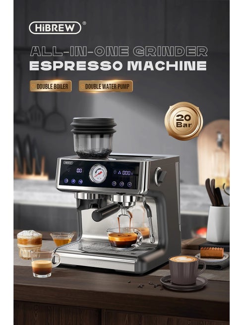 Beans Best Affordable At Home Espresso Machine HiBREW HiBREW Dual