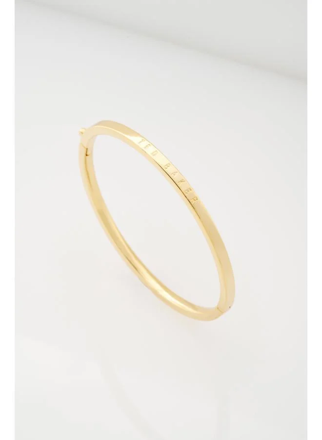 Ted Baker  Chrishell Logo Slim Bangle Bracelet for Women | Best Price UAE