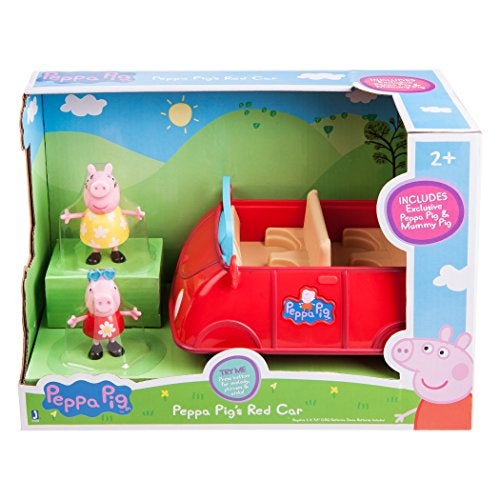Jazwares سيارة بيبا بيج الحمراء - Image 3