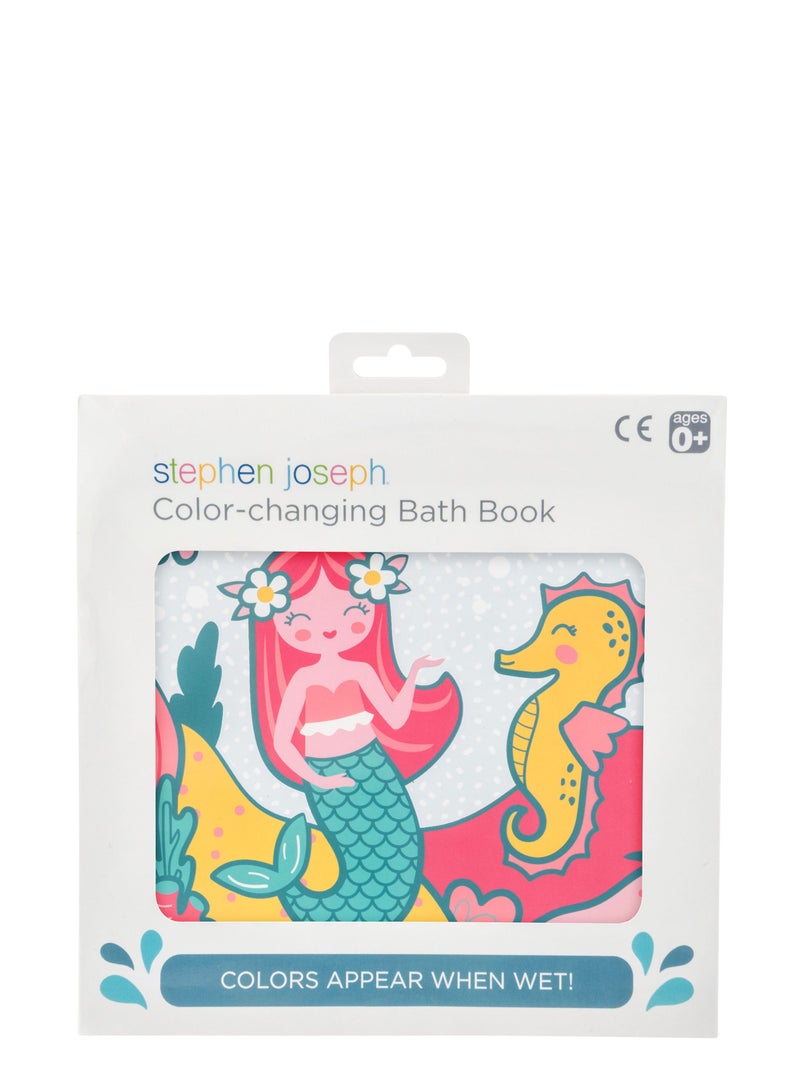 ستيفن جوزيف Color Changing Bath  Book	Mermaid - Image 1