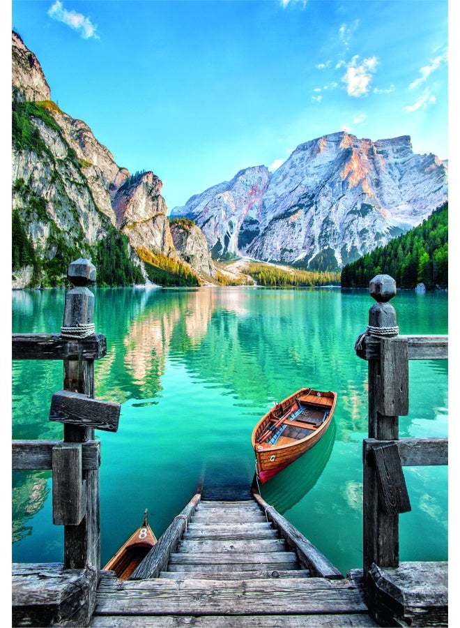 Clementoni Puzzle HQC Braise Lake+Poster 500pcs  - Image 5