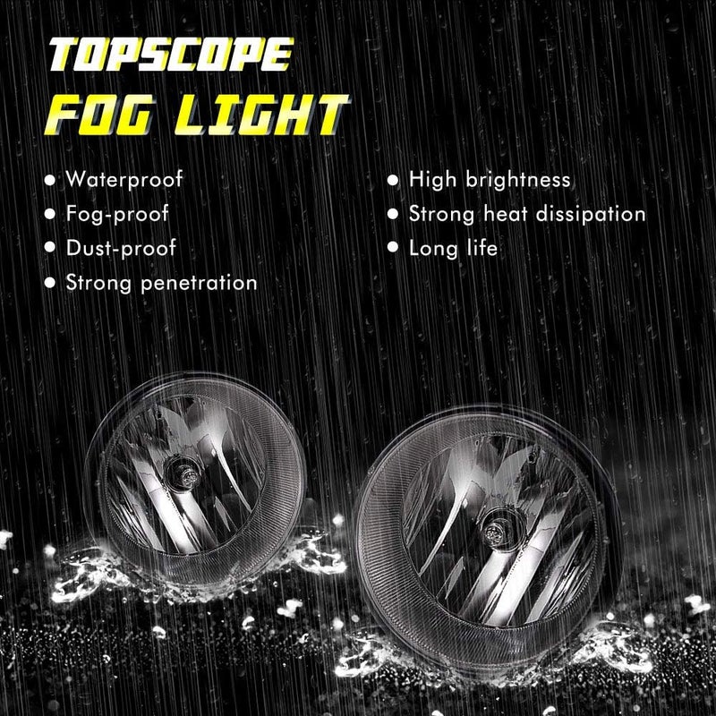 TOPSCOPE Driving Fog Lights for Toyota Models - Image 2